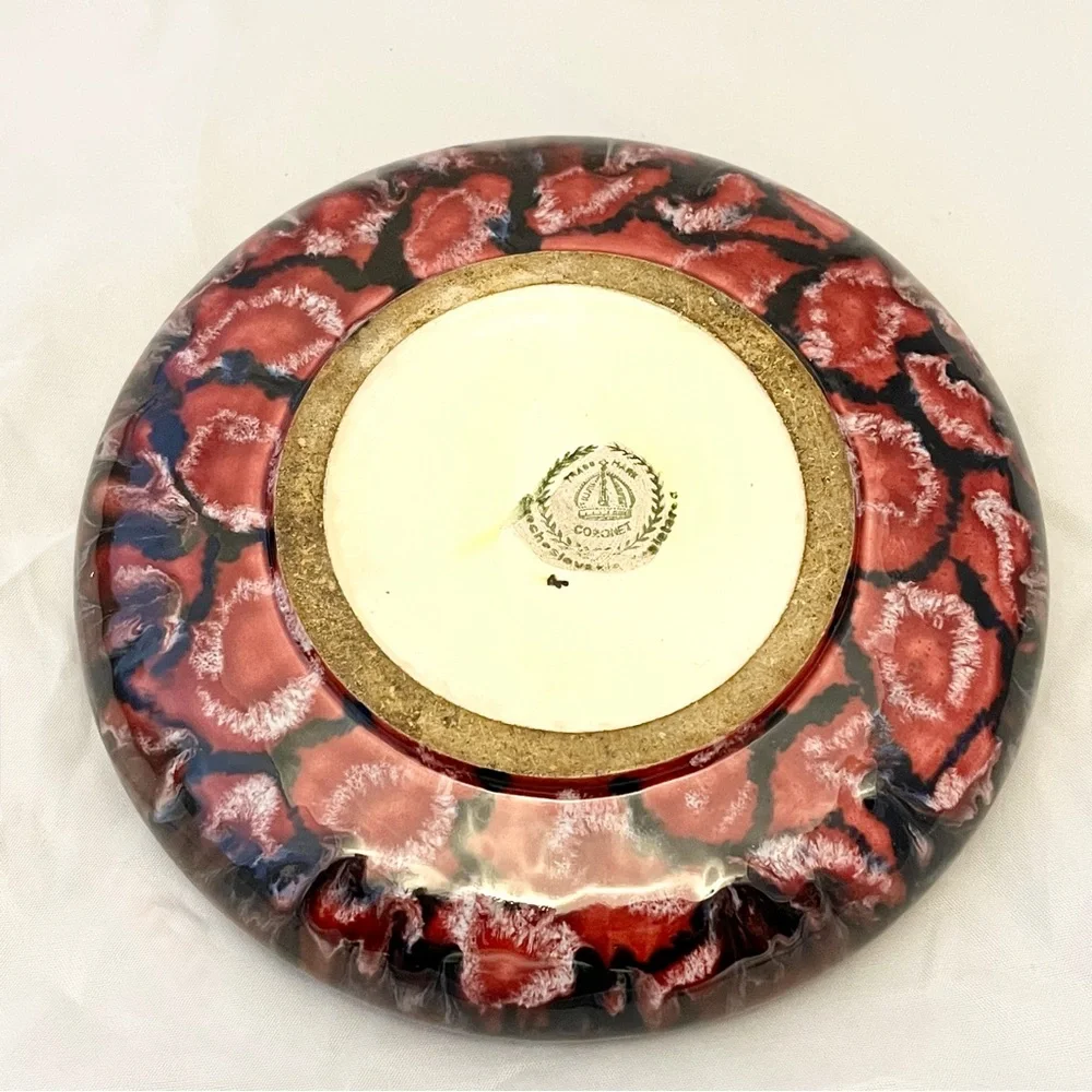 Czechoslovakia Coronet Porcelain Bowl 6.75